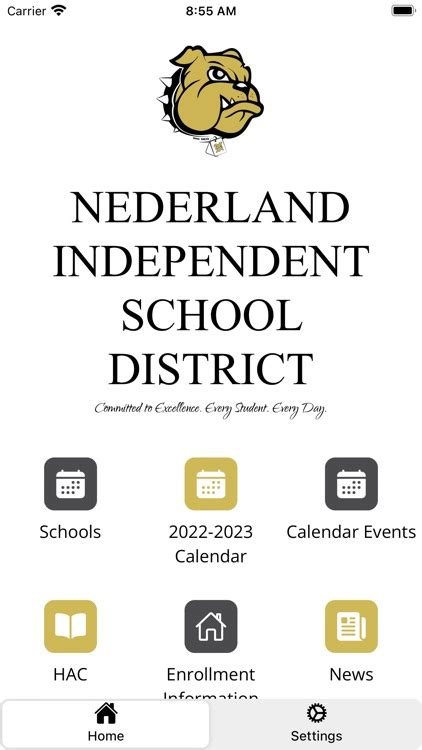 nederland independent school district website
